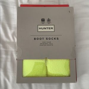 Neon hunter boot socks